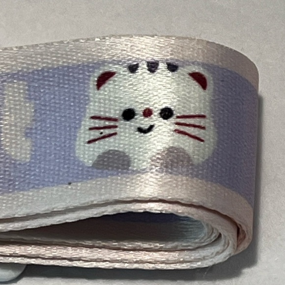 Cute Purple Water Bottle with Cat Design - Picture 6 of 10